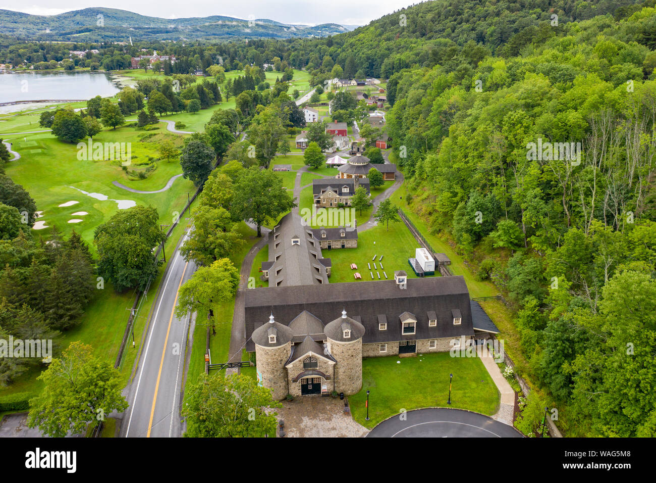 Museo de los agricultores, en Cooperstown, NY, EE.UU. Foto de stock