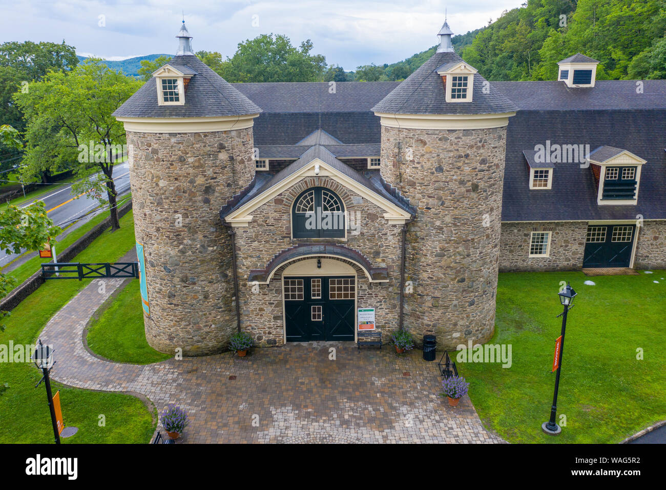 Museo de los agricultores, en Cooperstown, NY, EE.UU. Foto de stock