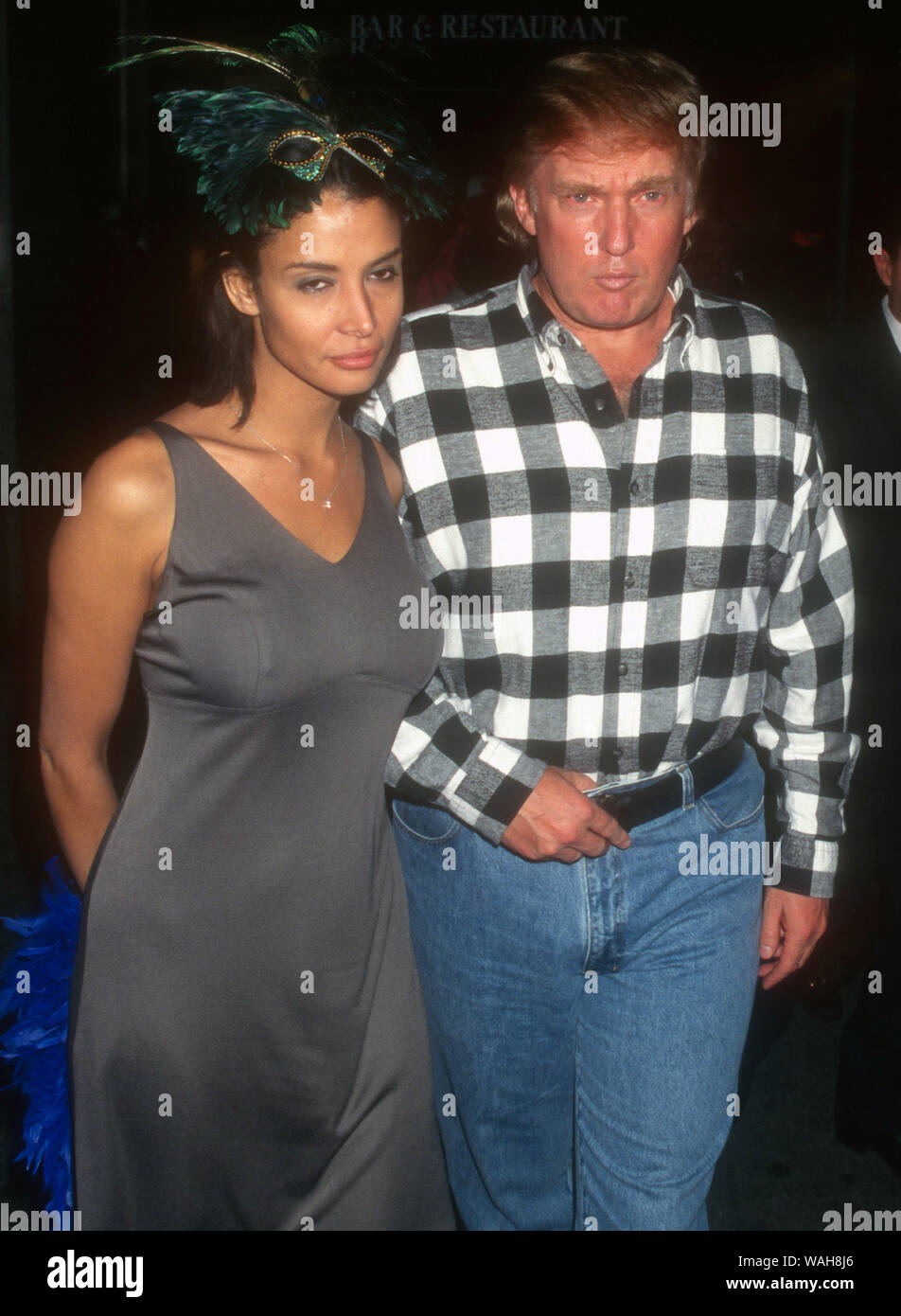 Donald Trump, Kara Young, 1997, foto de John Barrett/PHOTOlink Foto de stock