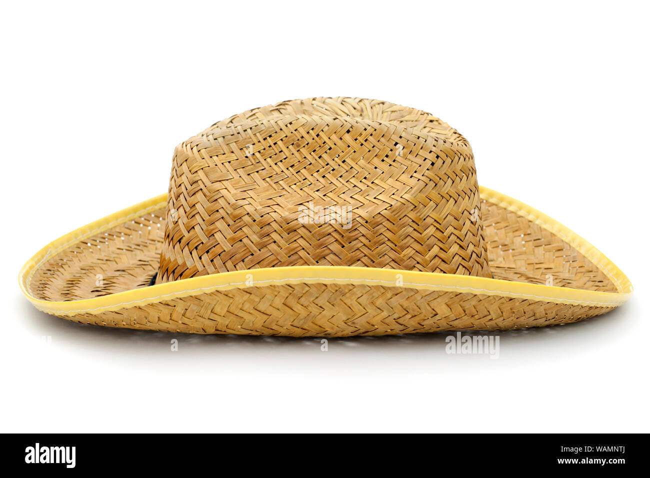 El Hombre En La Playa Con Un Sombrero De Paja De Panamá Fotos, retratos,  imágenes y fotografía de archivo libres de derecho. Image 11455859