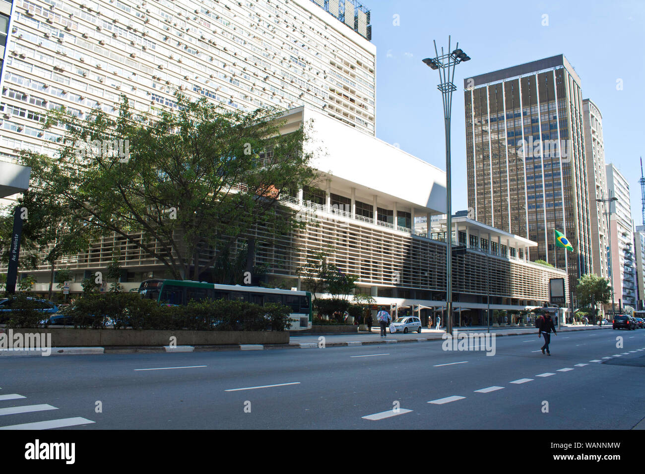 Conjunto Nacional , la avenida Paulista, Sao Paulo, Brasil Fotografía de stock Alamy Conjunto Nacional , la avenida Paulista, Sao Paulo, Brasil Fotografía de stock Alamy