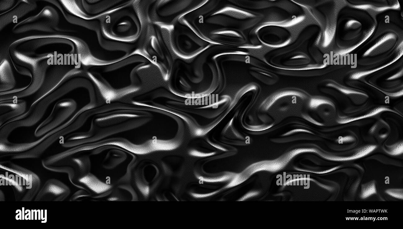 Metal liquido Imágenes de stock en blanco y negro - Alamy