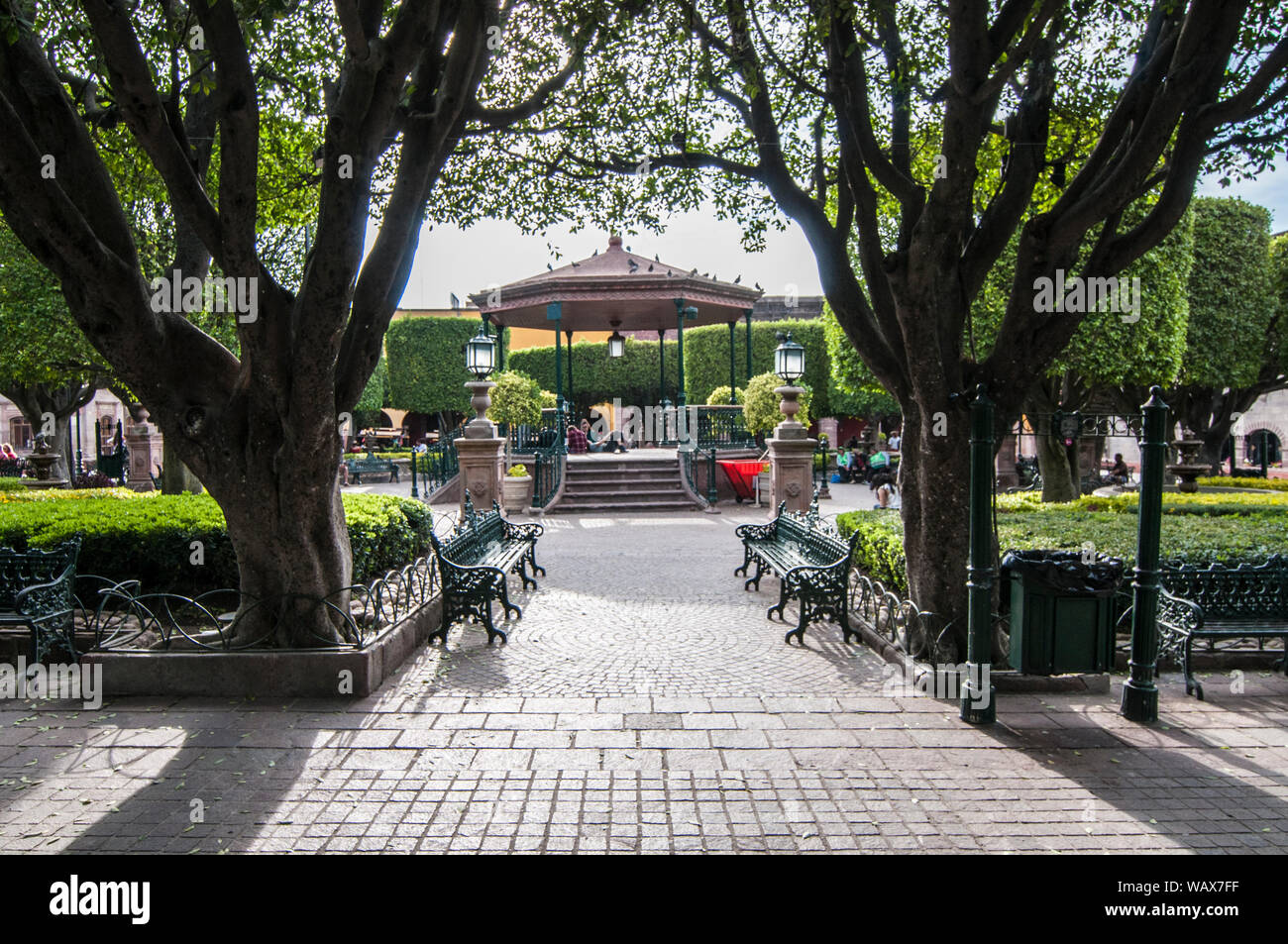 Plaza principal, San Miguel de Allende, Guanajuato. México Fotografía de stock Alamy