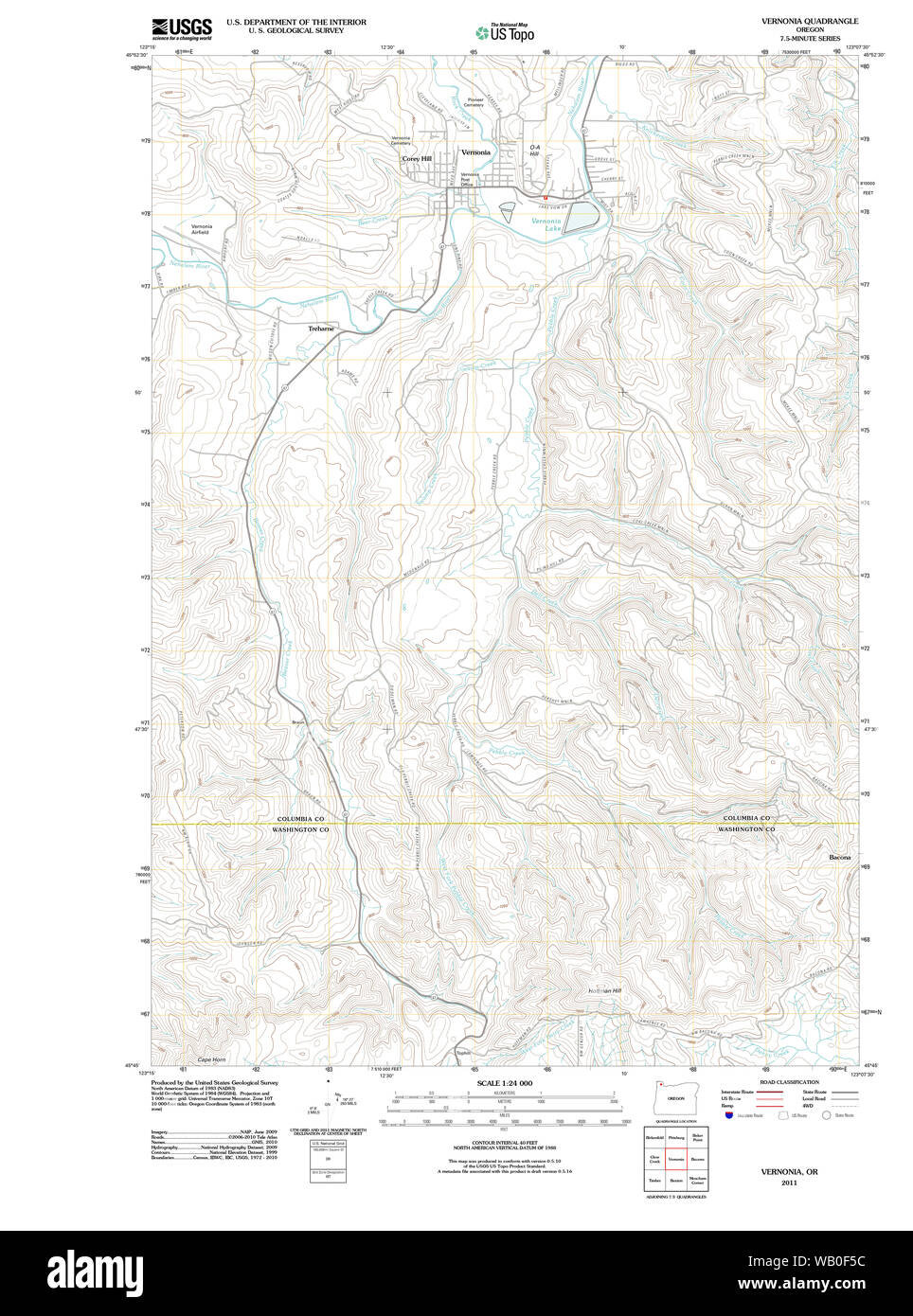 Mapa de vernonia fotografías e imágenes de alta resolución Alamy
