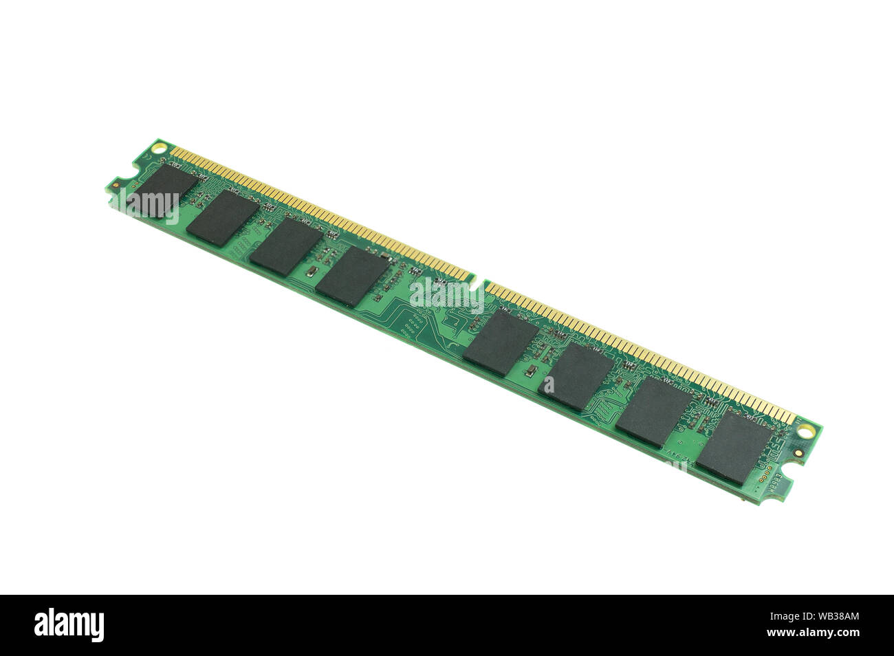 Equipo de RAM DDR2 de 2Gb para PC en fondo blanco Fotografía de stock -  Alamy