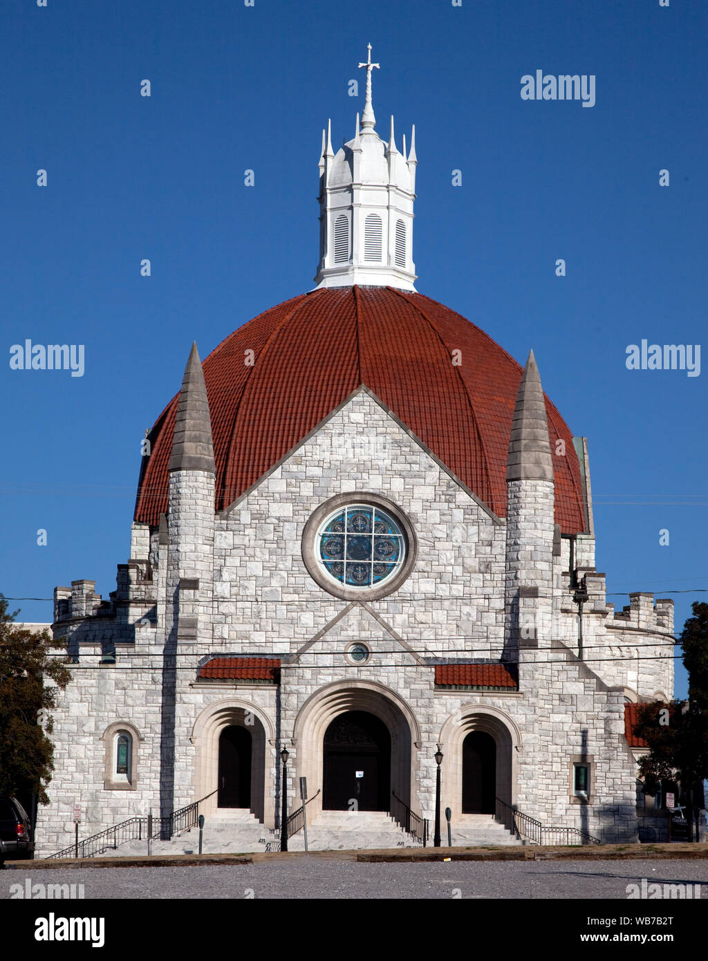 La Primera Iglesia Bautista, Montgomery, Alabama Foto de stock