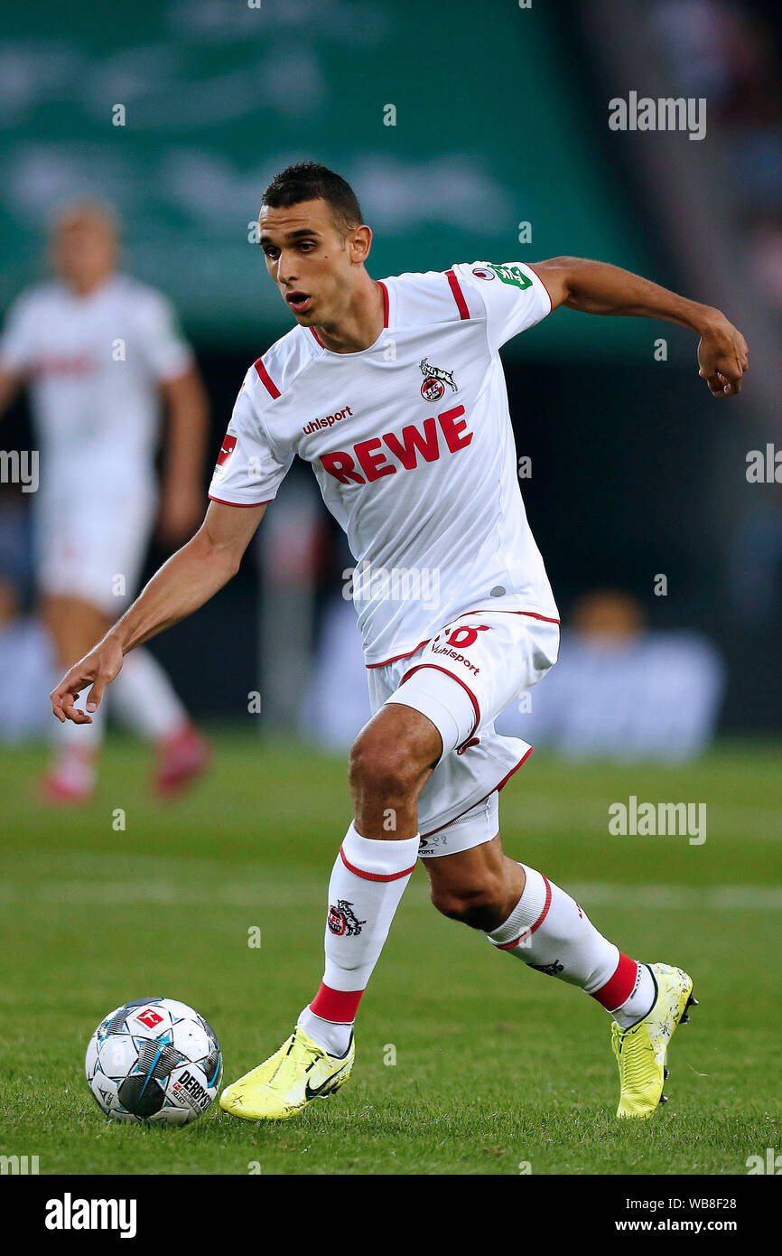 Colonia, Alemania 1. Fussball - Bundesliga, Jornada 2 1.FC Köln ( 1.FC Kšln ) Koeln vs. Borussia Dortmund 1-3 en 23. Agosto 2019 en el Rhein Energie Stadium de Colonia / Alemania Ellyes SKHIRI (FC) Foto: Norbert Schmidt, Duesseldorf Foto de stock