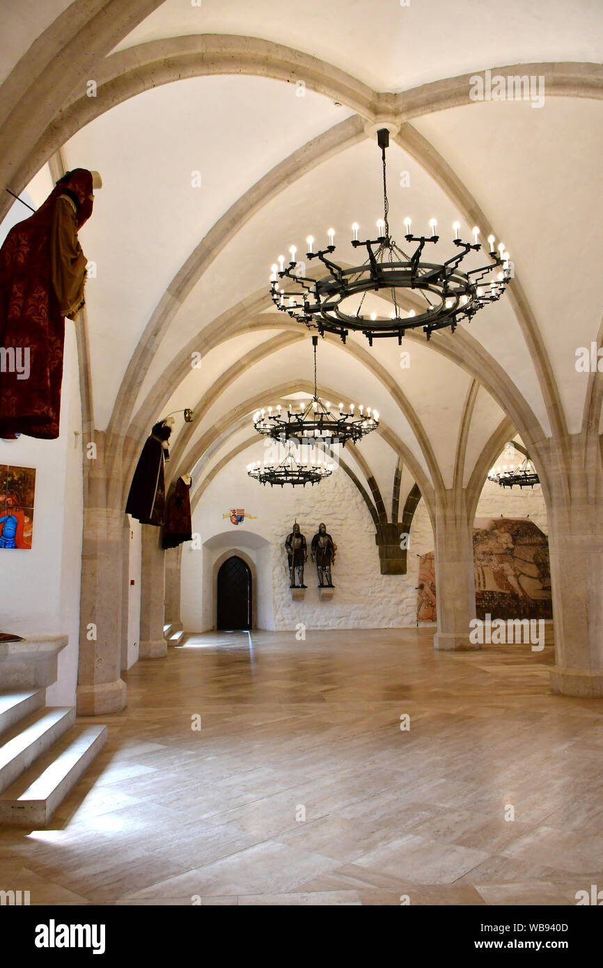 El castillo de Diósgyőr es un castillo medieval en la ciudad histórica