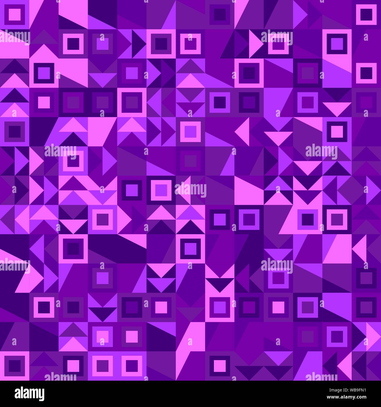 Colorido patrón geométrico diseño de fondo abstracto - ilustración vectorial Ilustración del Vector