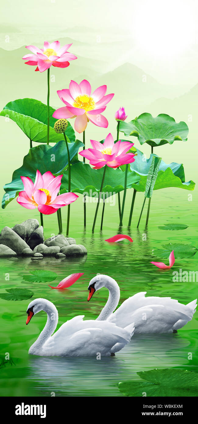 Imagen 3d Para Tu Muro Para Mirar Tu Muro Mejor Atractivo Y Recien Foto Imagen De Stock 265345548 Alamy