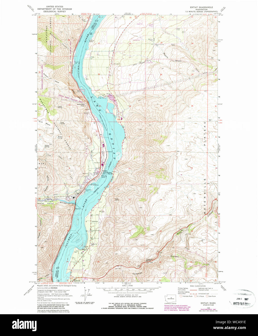 Mapa de entiat washington fotografías e imágenes de alta resolución Alamy
