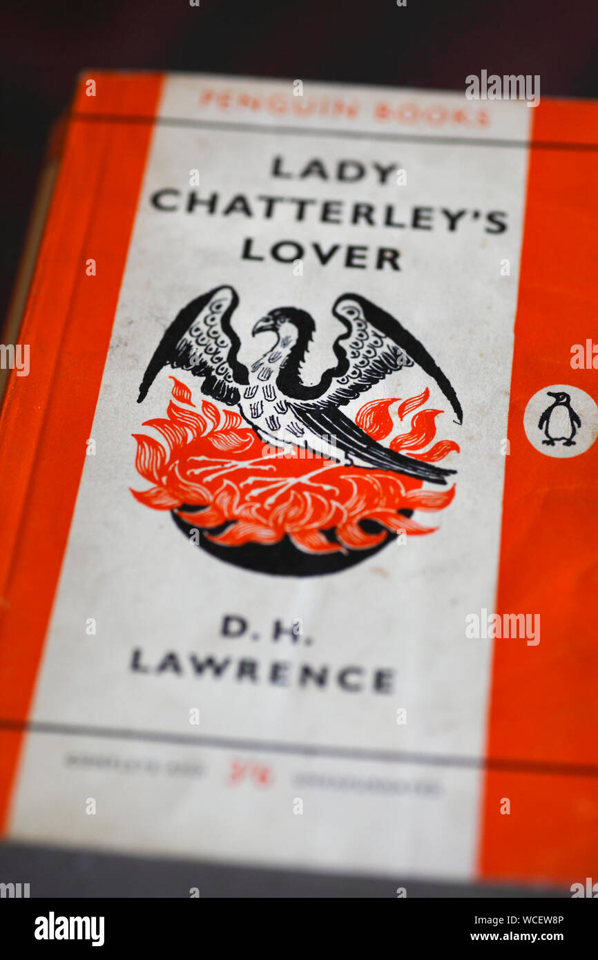 El amante de Lady Chatterley, libro clásico por DH Lawrence. Foto de stock