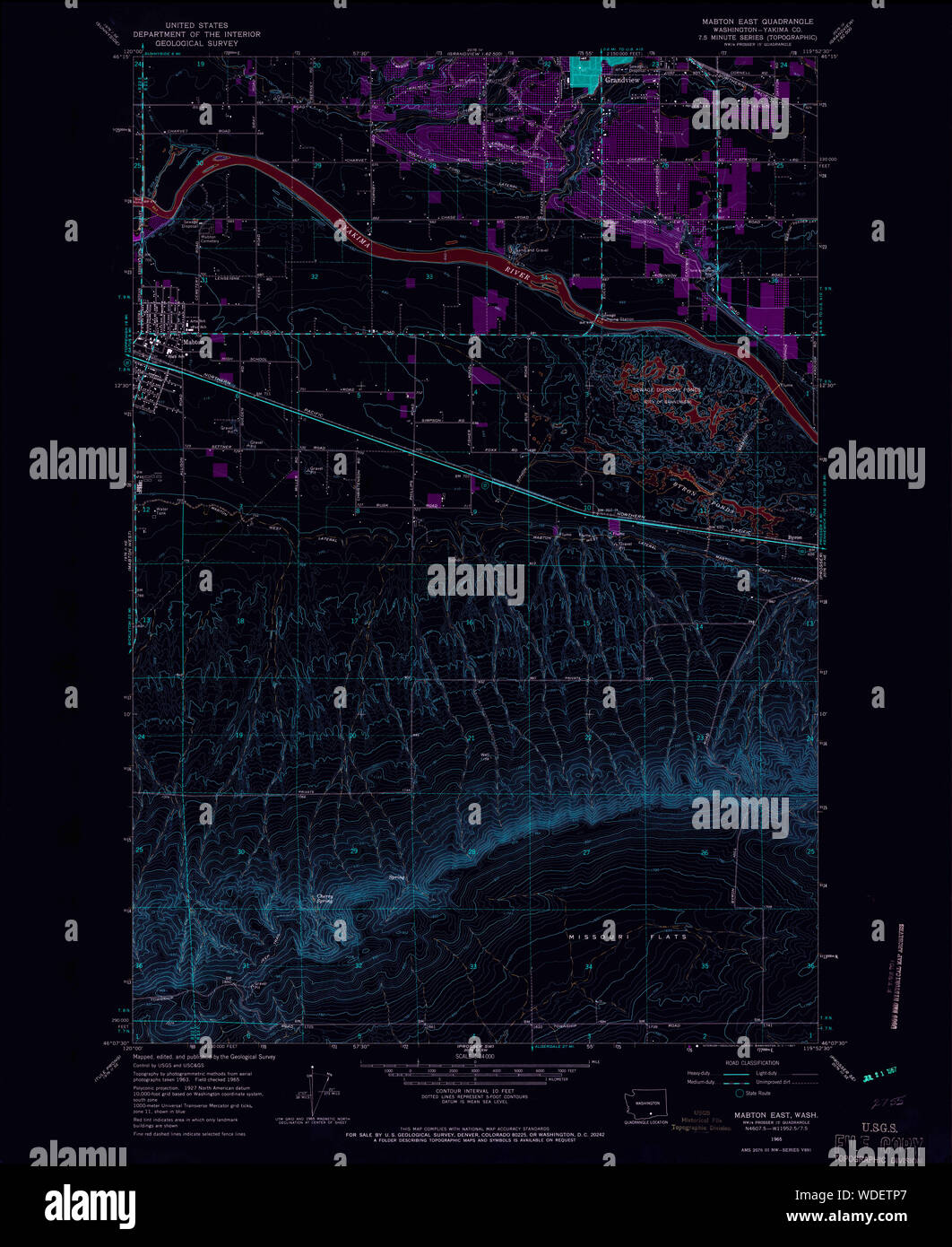 Mapa de mabton fotografías e imágenes de alta resolución Alamy
