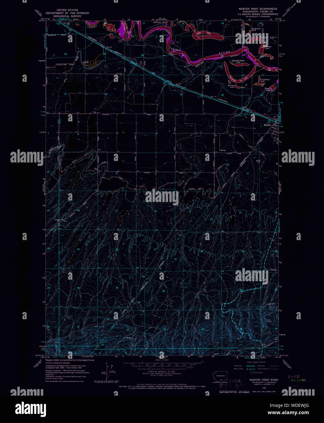 Mapa de mabton washington fotografías e imágenes de alta resolución Alamy