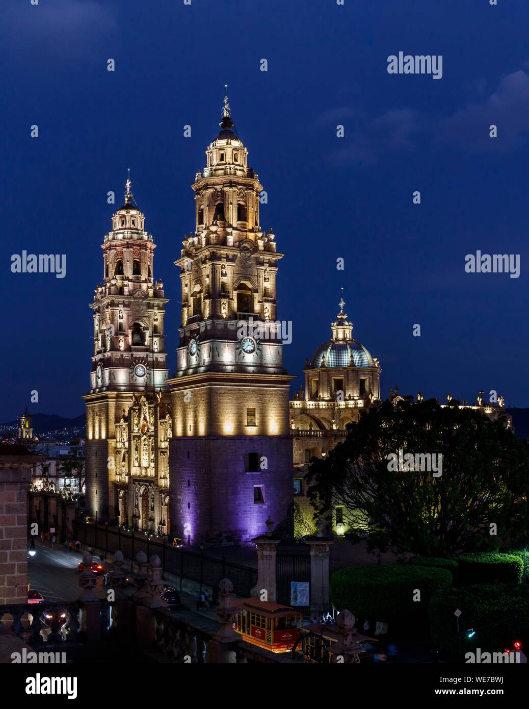 México, Estado de Michoacán, Morelia, centro histórico de Morelia