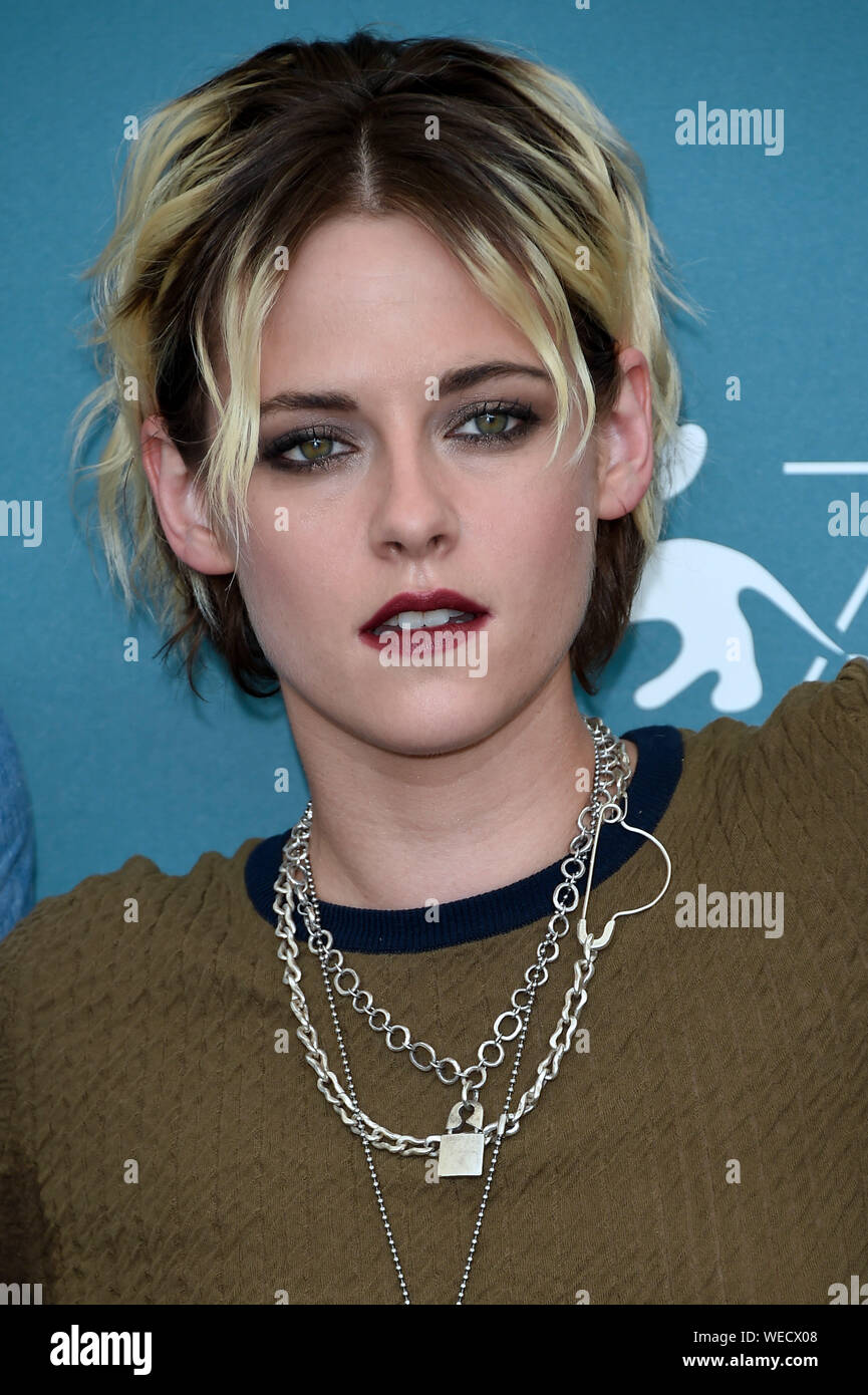 Venezia, Italia. 30 Aug, 2019. 76º Festival de Cine de Venecia 2019, Photocall película 'Seberg'Foto: Kristen Stewart Crédito: Agencia Fotográfica Independiente/Alamy Live News Foto de stock