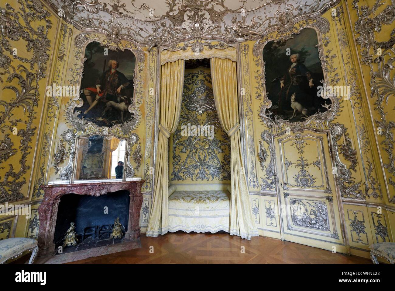 Alemania, Baviera, Munich, el castillo de Nymphenburg, de estilo