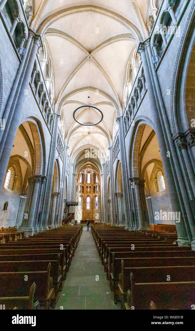 La iglesia de Juan Calvino en el casco antiguo de la ciudad de Ginebra,  Suiza Fotografía de stock - Alamy