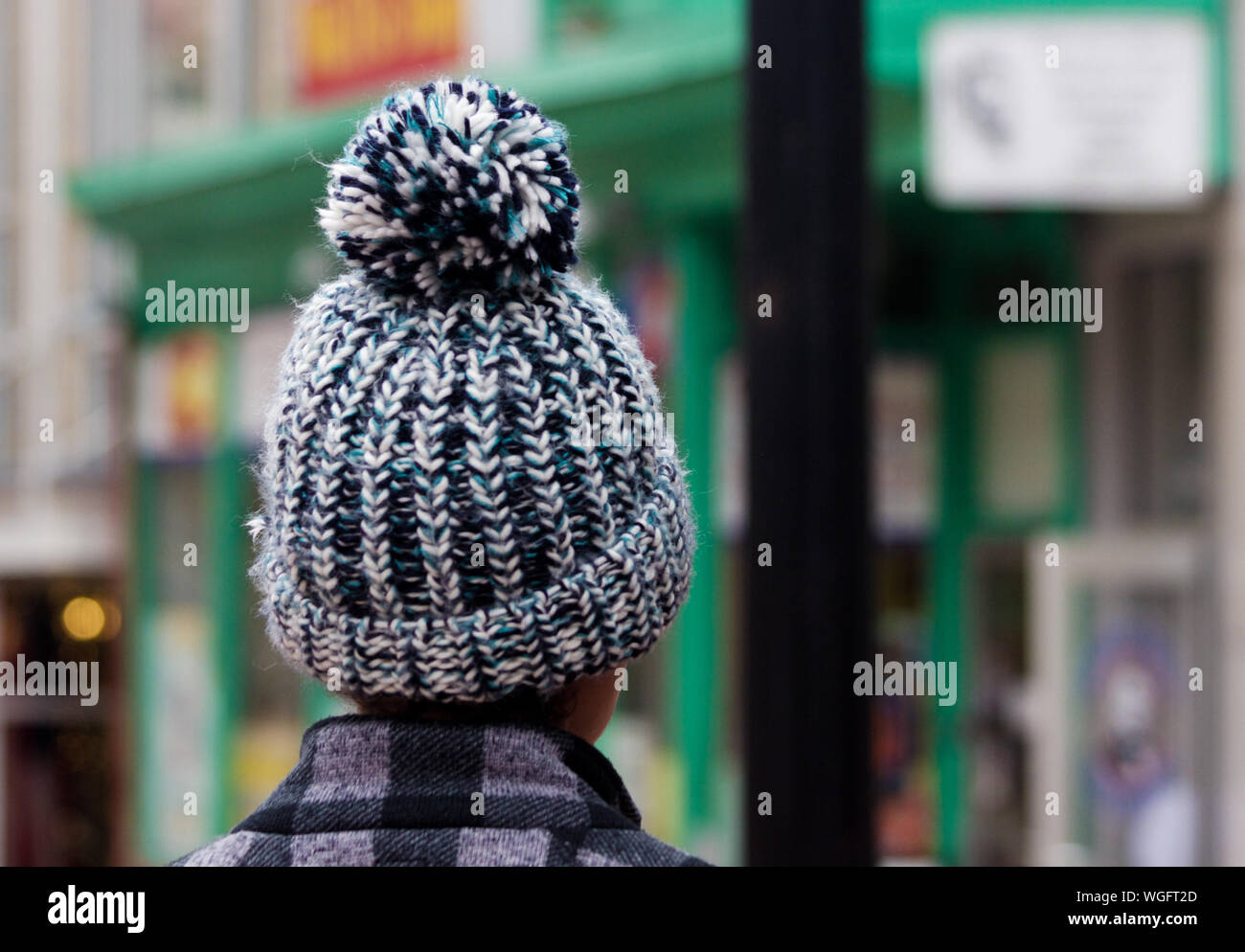 Cerrar un sombrero de lana Fotografía de stock - Alamy
