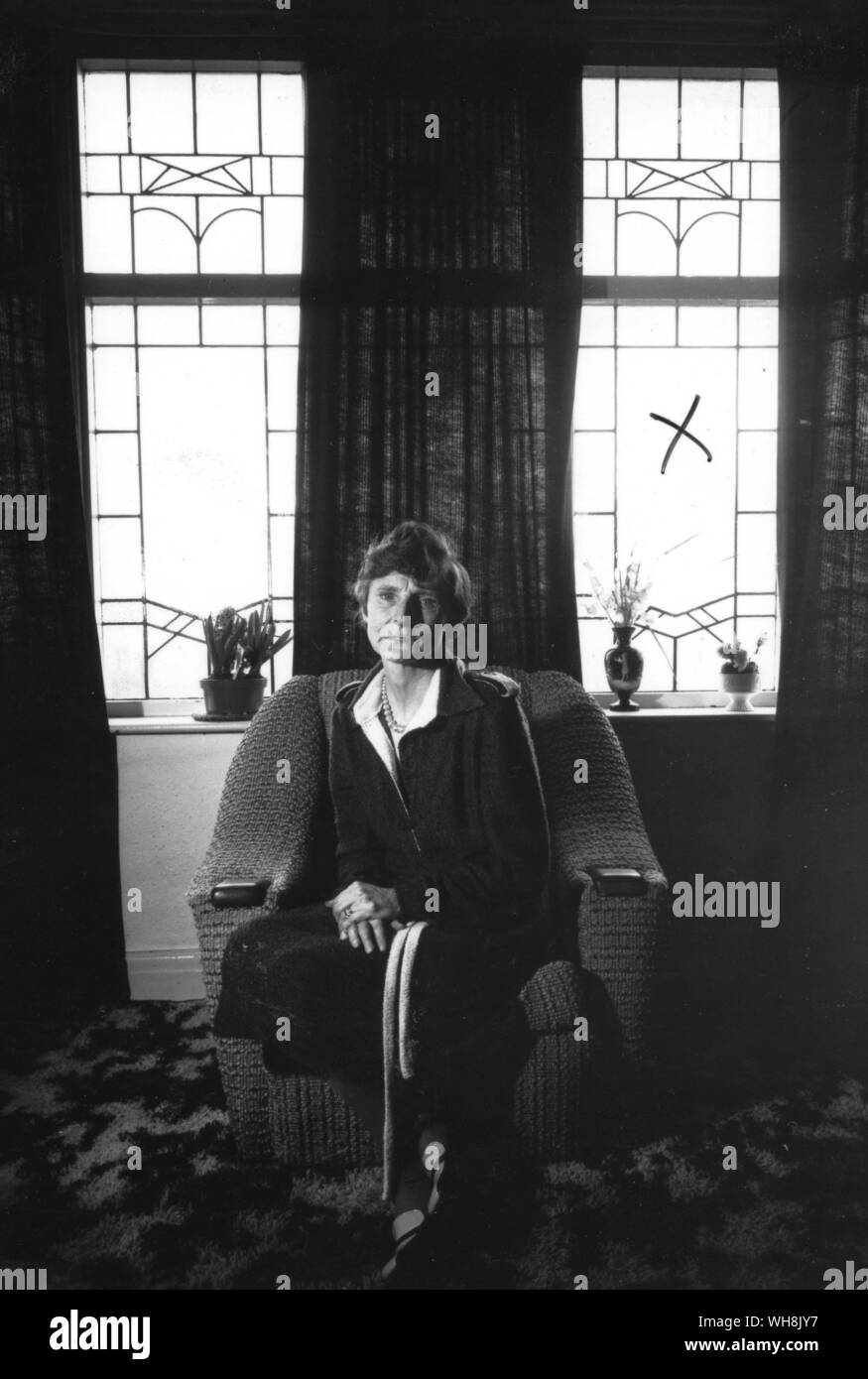 Edna Greenan ama de casa Foto de stock