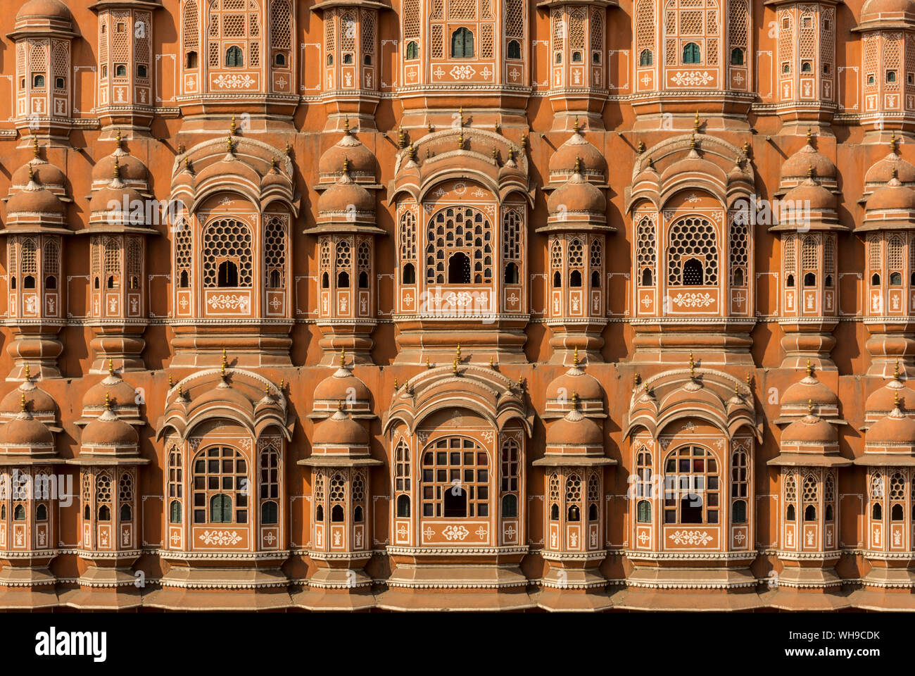 Hawa Mahal, Jaipur, Rajasthan, India, Asia Foto de stock