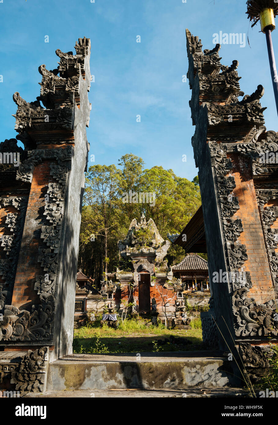 Pura Besakih templo, Bali, Indonesia, Sudeste Asiático, Asia Foto de stock