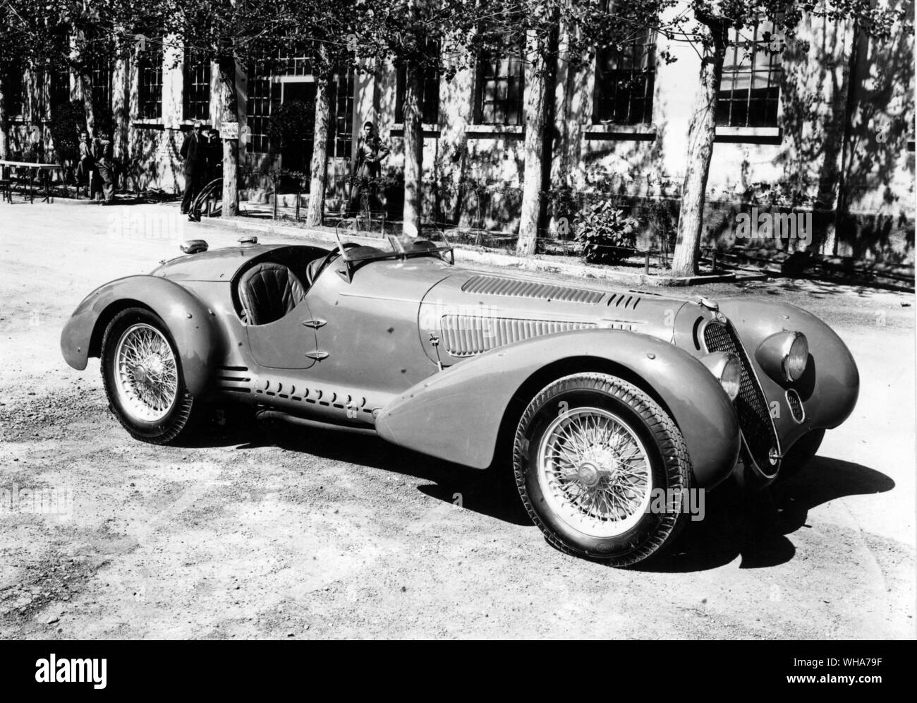 Alfa Romeo Sport 2 plazas. 1937-39 Foto de stock