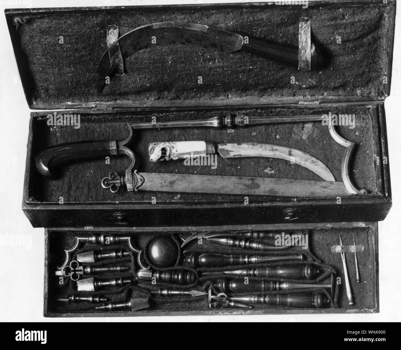 Los instrumentos médicos. . Foto de stock