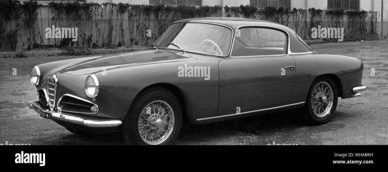 Alfa Romeo 1900c Super Sprint coupe Foto de stock