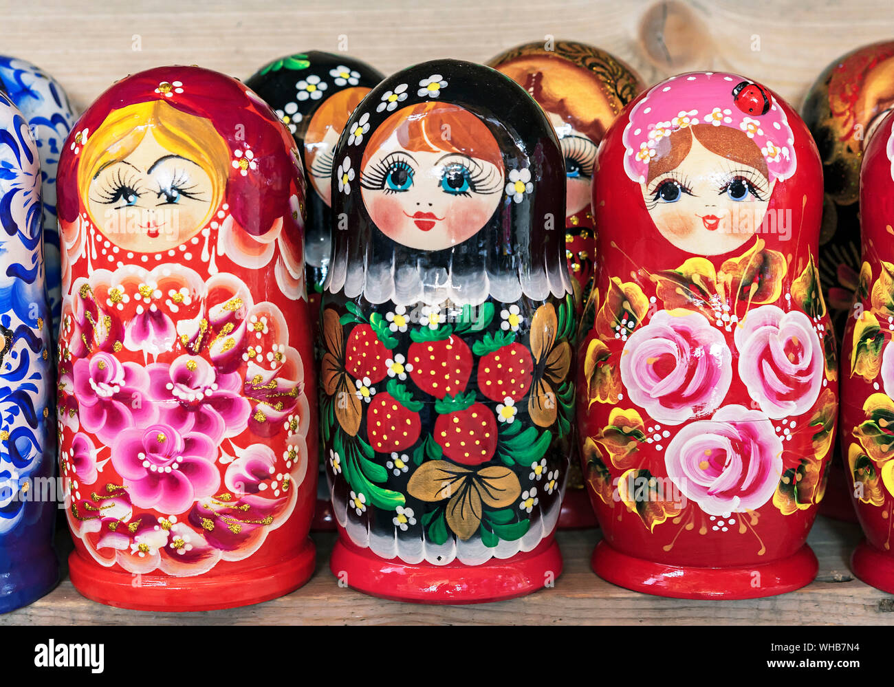 muñeca de madera rusa