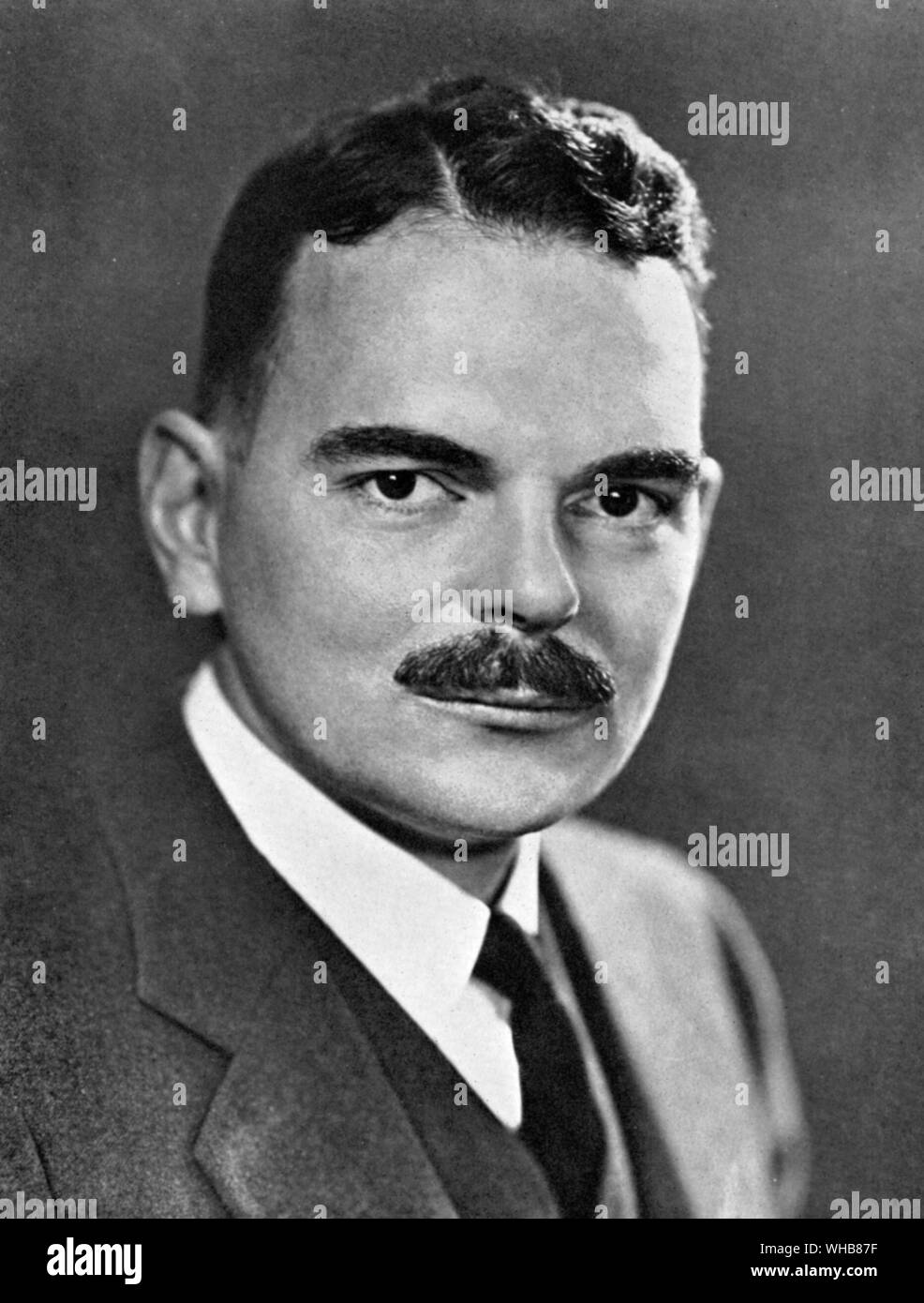 Thomas Edmund Dewey pista buster fiscal de distrito de Nueva York y candidato presidencial 1948 Foto de stock