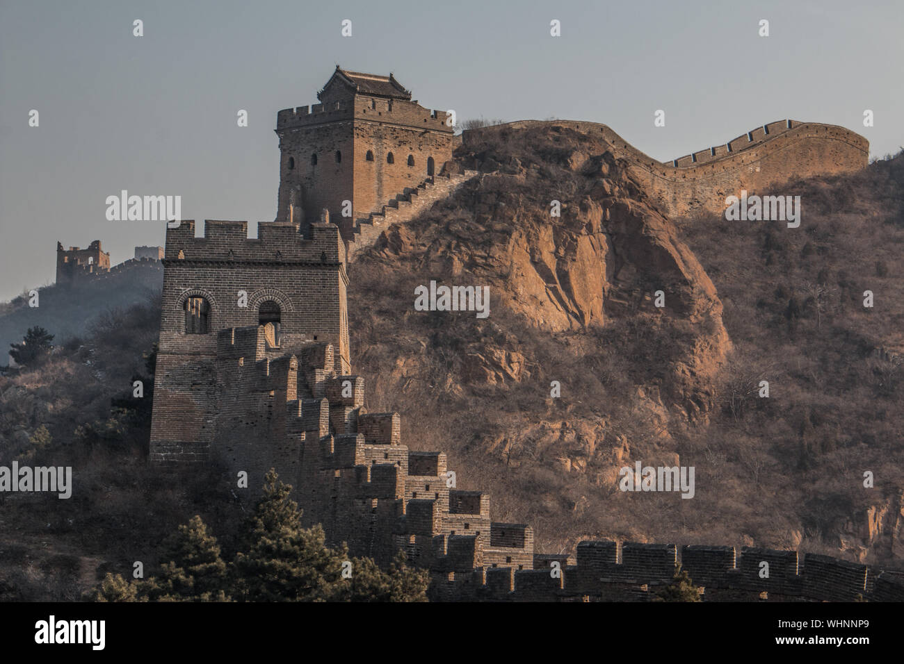 Foto de la Gran Muralla de China Foto de stock