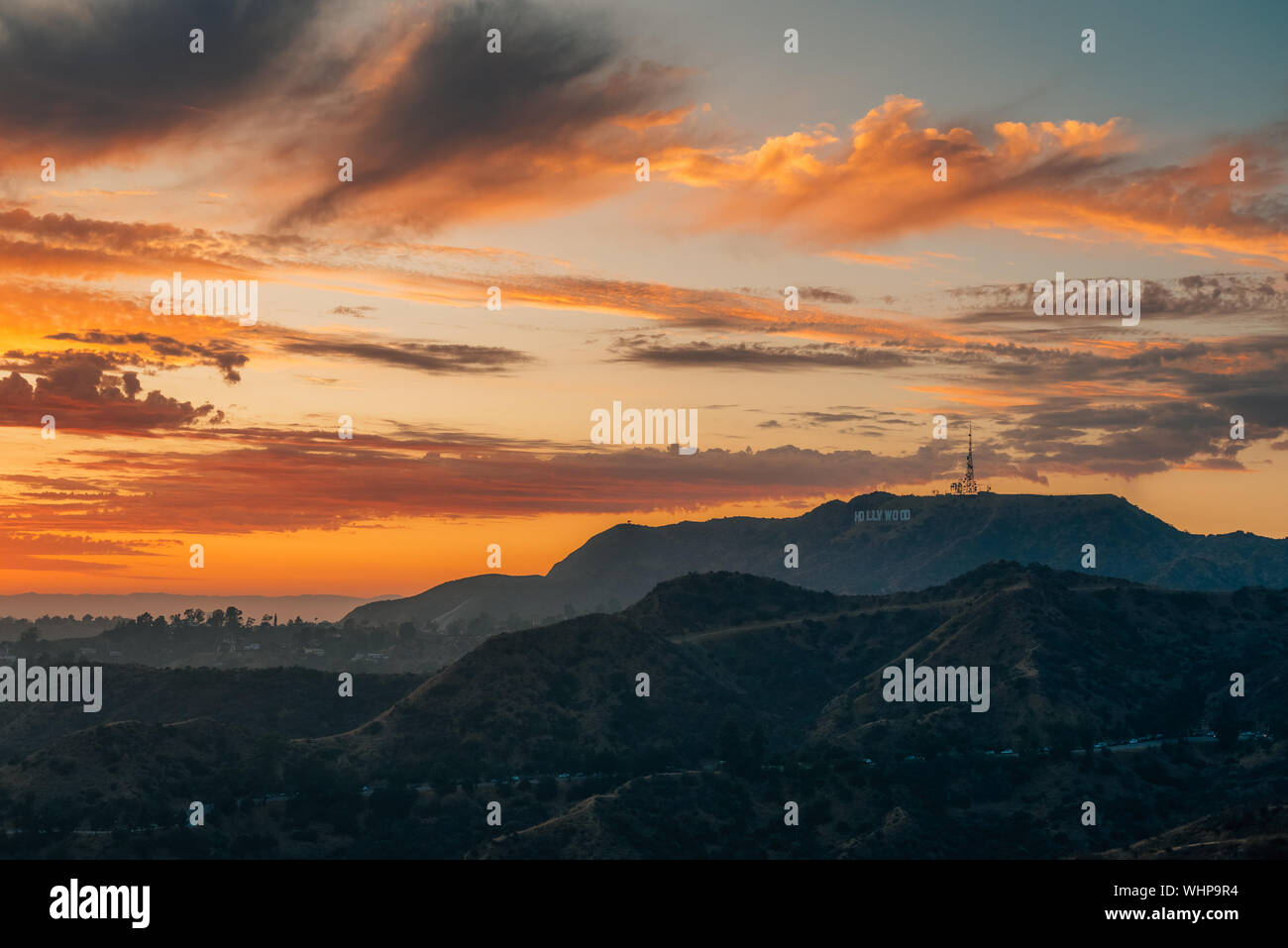 Cartel De Hollywood En Los Angeles Fotos e Imágenes de stock Alamy