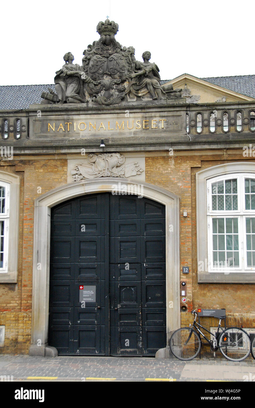Dinamarca, Copenhague, museo nacional Foto de stock