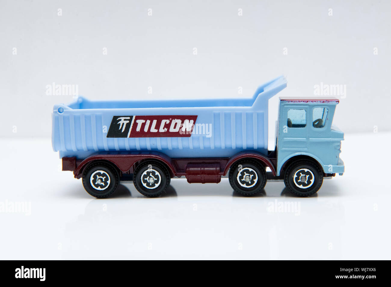 Lone Star Impy poden Half Cab 'Alimentación' Tilcon constructores Camión Volquete camión de juguete modelo Foto de stock