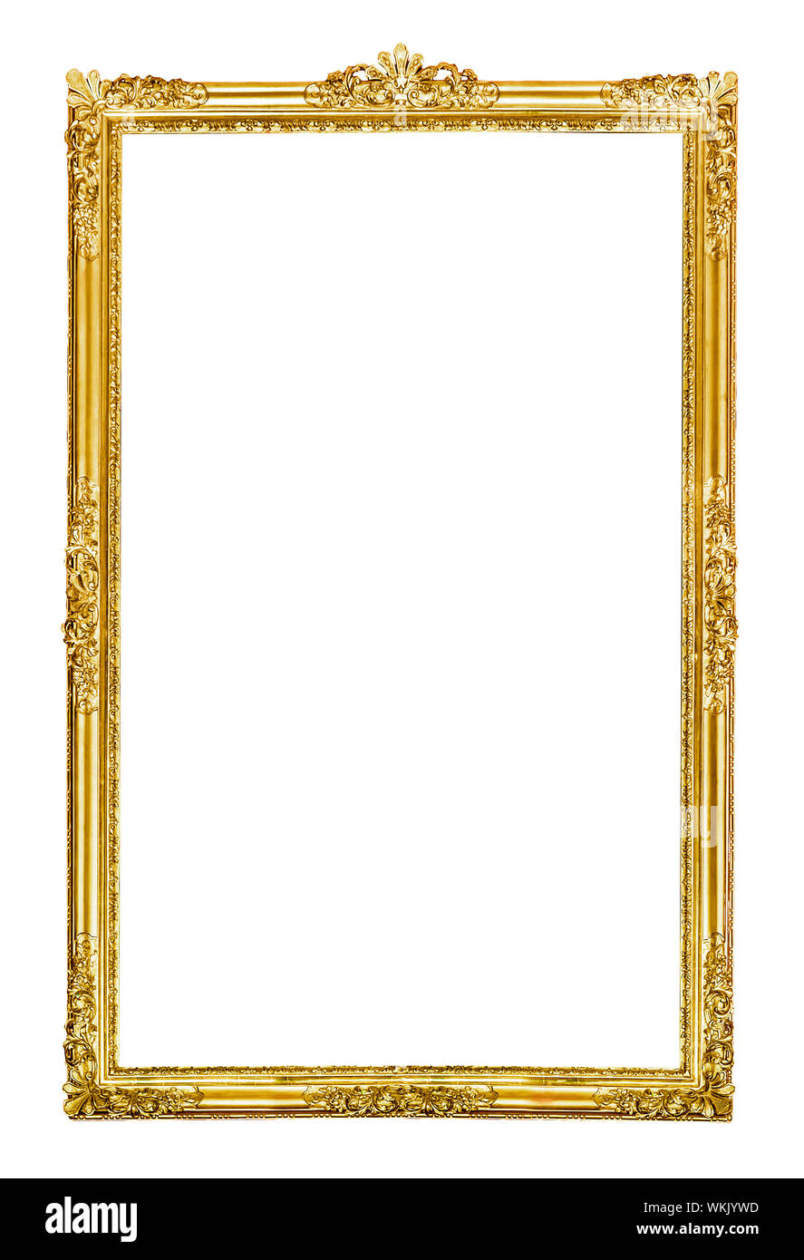 Una imagen de un bonito marco dorado vintage Fotografía de stock - Alamy
