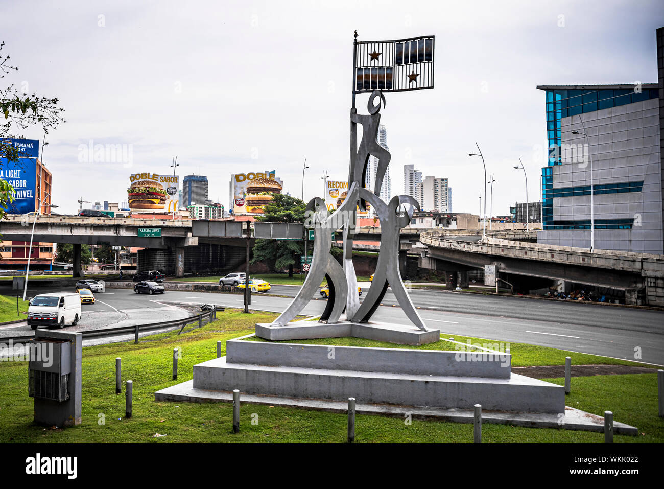 Monumento mártir en la Ciudad de Panamá, Panamá Fotografía de stock Alamy
