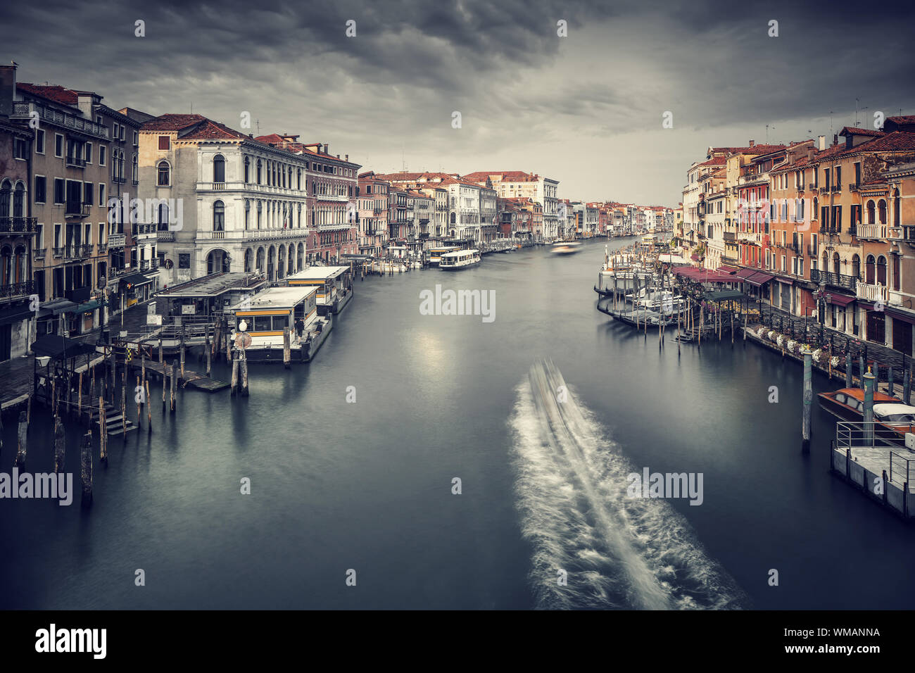 Hermoso paisaje de Venecia Foto de stock