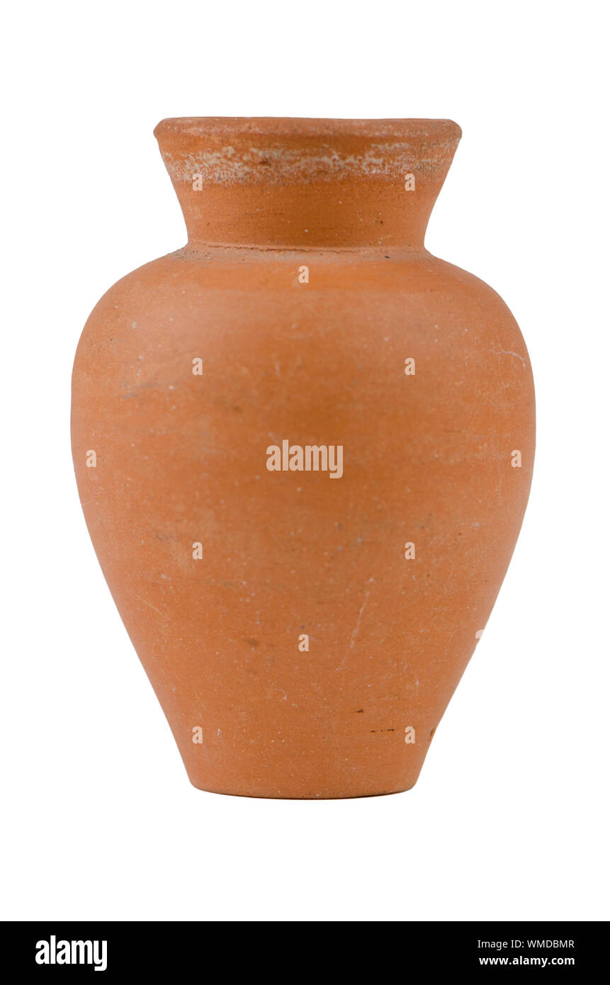 Antiguo jarrón de agua aislado sobre fondo blanco Fotografía de stock -  Alamy