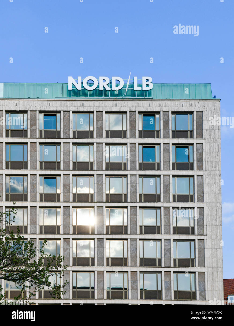 El Norddeutsche Landesbank Nord/LB, Georgsplatz, Hannover, Niedersachsen, Deutschland Foto de stock