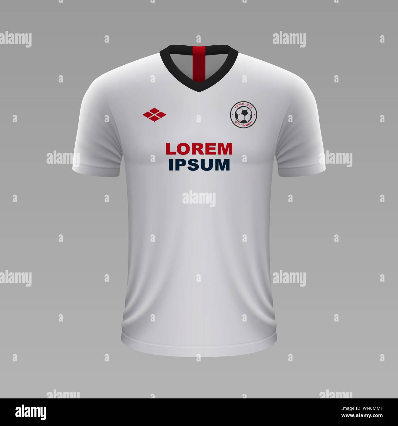 Camiseta de fútbol realista Sevilla 2020, Jersey plantilla para equipos de  fútbol. Ilustración vectorial Imagen Vector de stock - Alamy