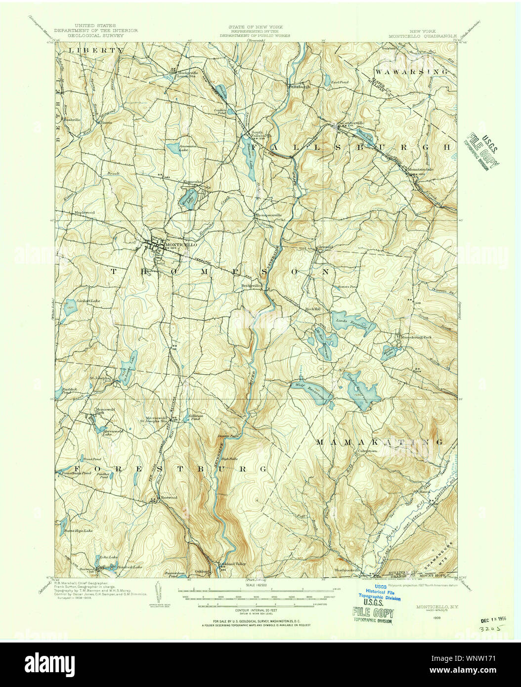 Mappa di monticello new york fotografías e imágenes de alta resolución
