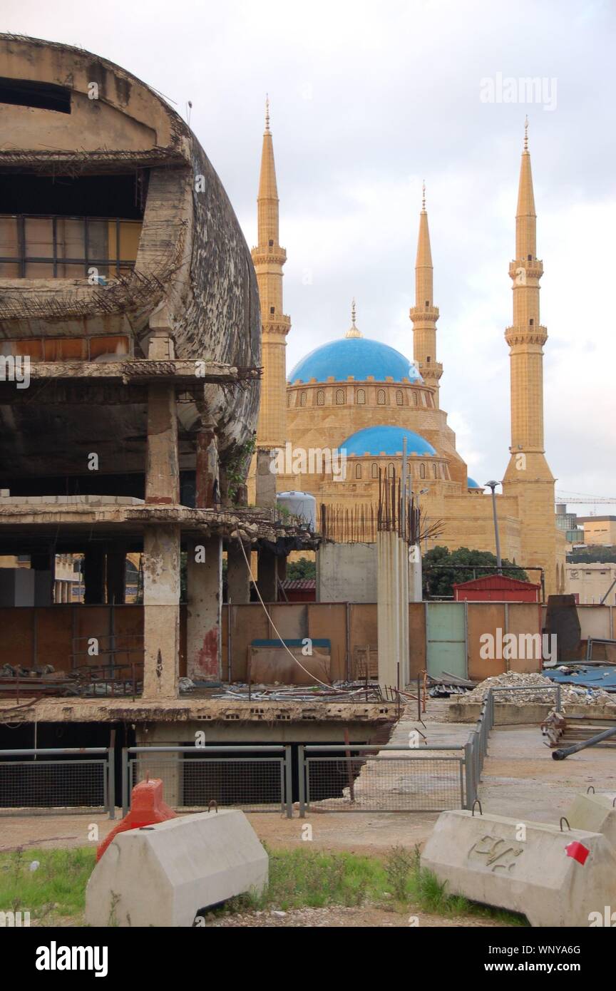 El huevo de Beirut Foto de stock