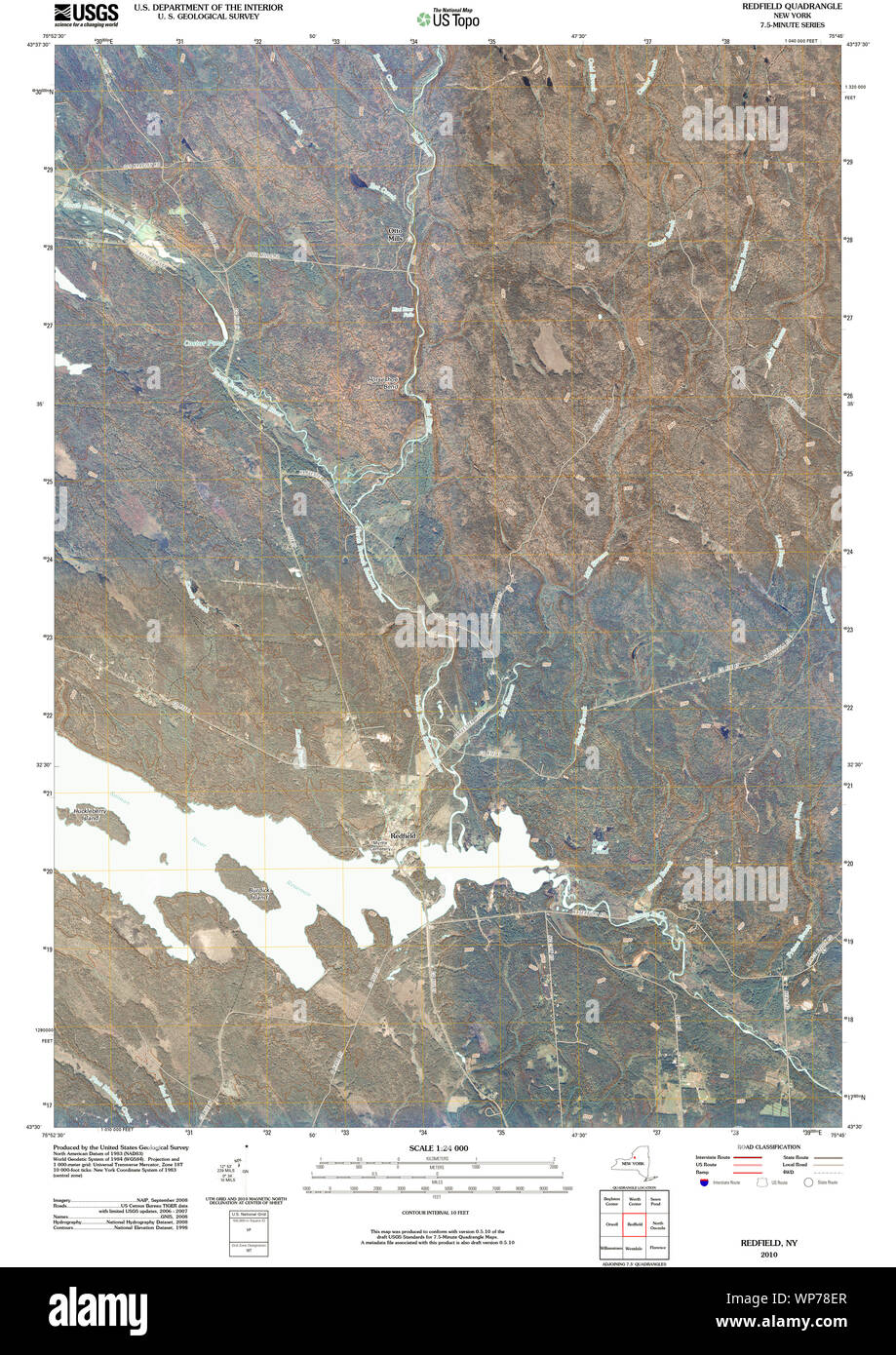 Mapa de redfield fotografías e imágenes de alta resolución Alamy