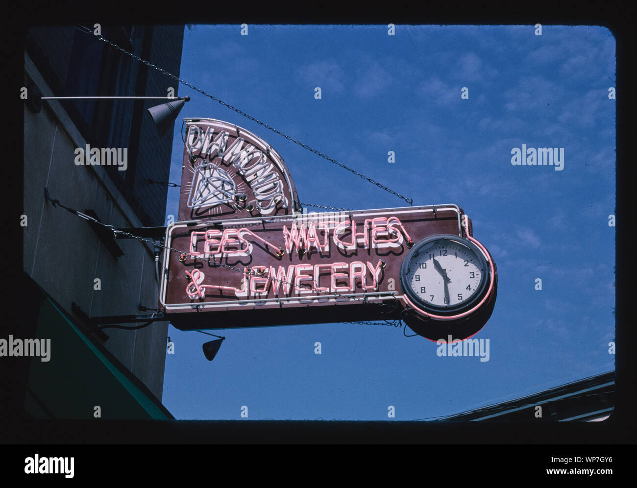 Lee's Relojes y Joyas signo, Morera y principales calles, Kokomo, Indiana  Fotografía de stock - Alamy