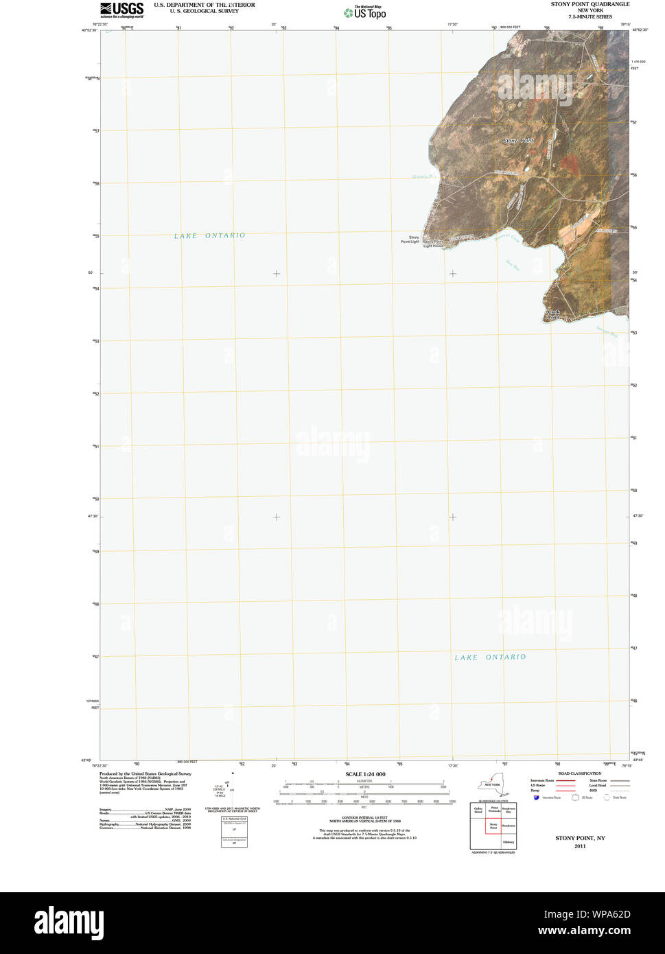 Stony point mapa de nueva york fotografías e imágenes de alta