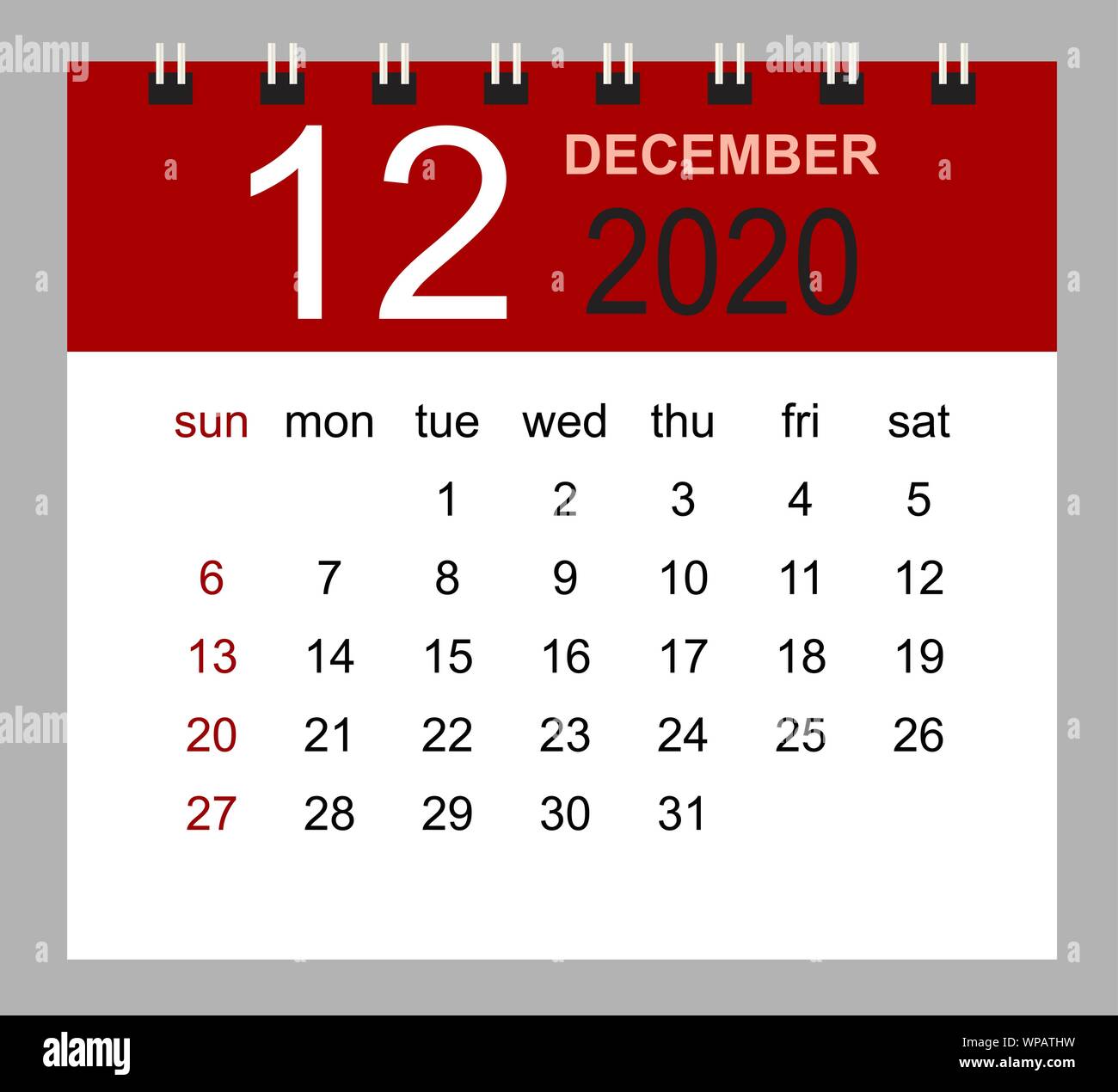 Genealogía Anzai Tutor Simple escritorio calendario para diciembre de 2020. La semana comienza el domingo. Ilustración vectorial aislados Imagen Vector de stock - Alamy Genealogía Anzai Tutor Simple escritorio calendario para diciembre de 2020. La semana comienza el domingo. Ilustración vectorial aislados Imagen Vector de stock - Alamy