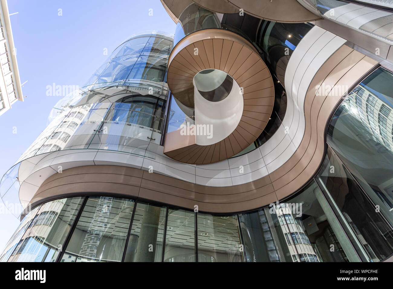 La Universidad de Tecnología de Sydney del nuevo edificio central de UTS 2 Foto de stock