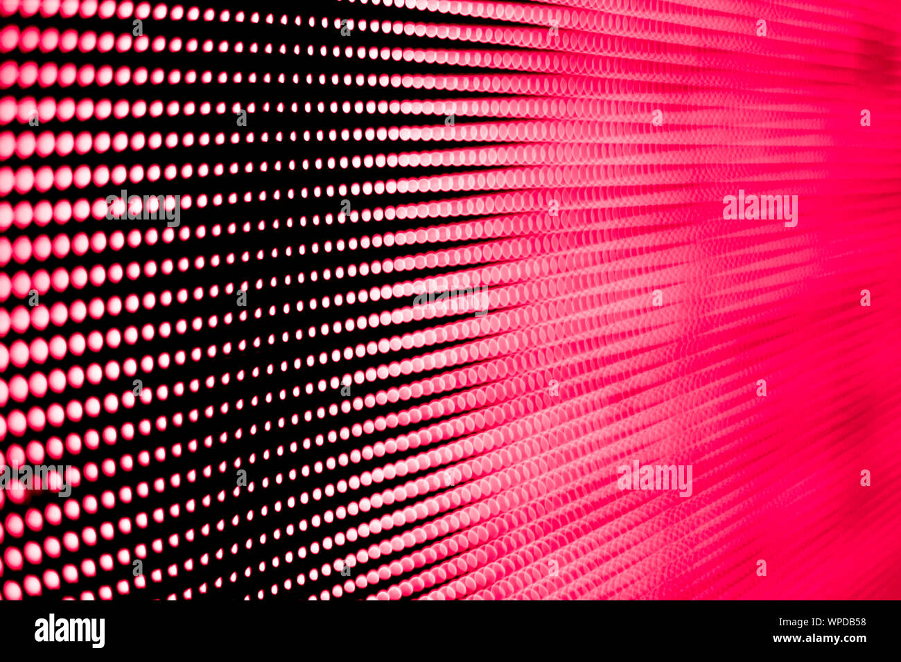 Antecedentes La tecnología de pantalla LED rojo bonito y moderno. Foto de stock