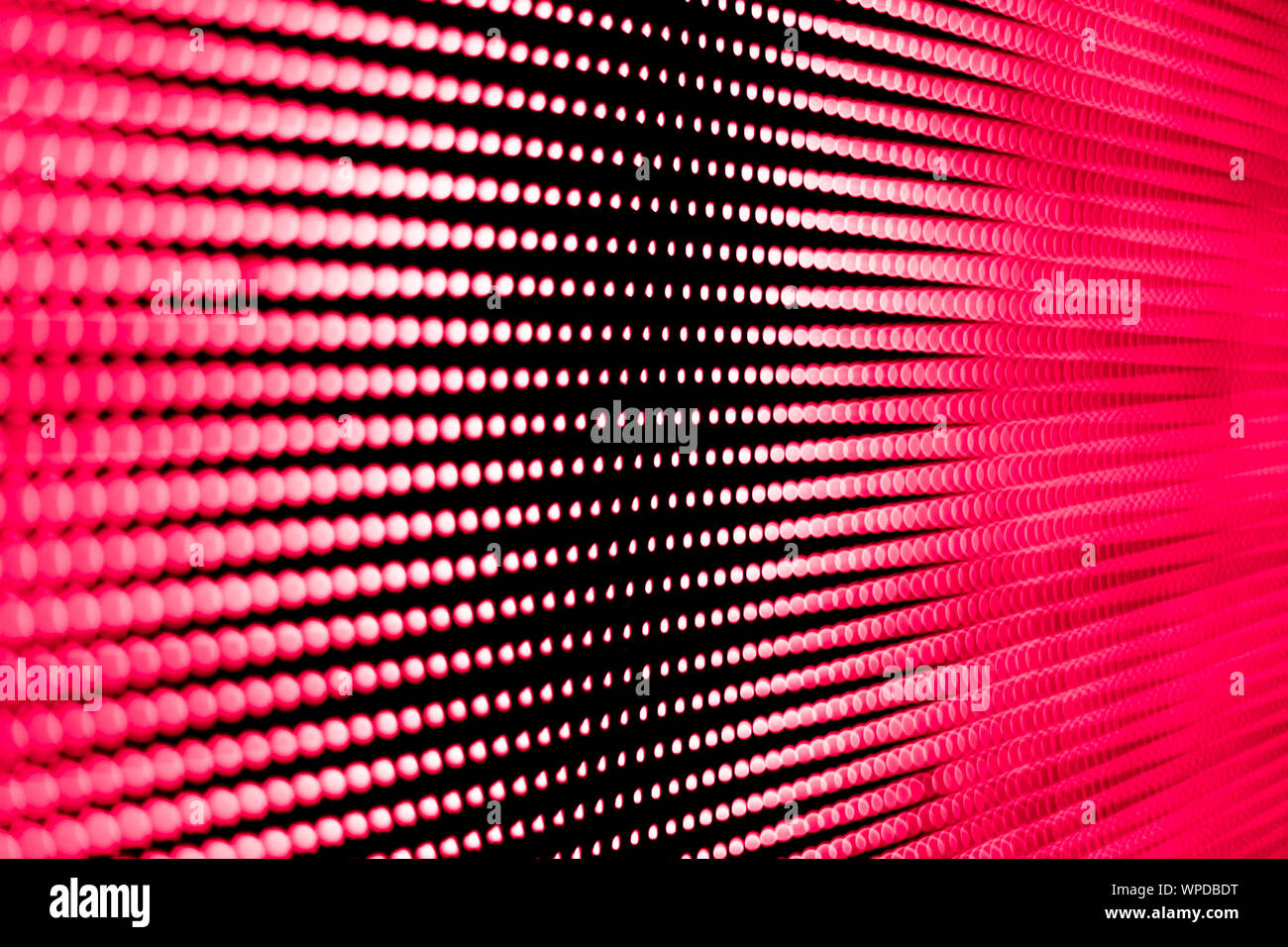 Antecedentes La tecnología de pantalla LED rojo bonito y moderno. Foto de stock